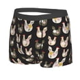 thumbnail image 2 of Naloa Flowe Rooster Print Mens Underwear - Boxers for Men, Classic Briefs for Men, 2 of 9