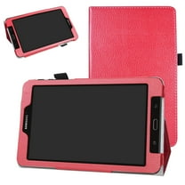 Labanema 8" SAMSUNG GALAXY TAB E 8.0 T377 Case, PU Leather Folio Stand Protective Case, Cover for 8" SAMSUNG GALAXY TAB E 8.0 T377 (Red)
