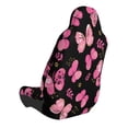 thumbnail image 4 of Lsque Girl Butterfly Pattern Car Seat Covers for Front Seats , Waterproof Seat Covers for Cars, Sporty Front Seat Covers,Car Seat Cover Protector Front Seats, 4 of 5