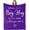 Purple, variant on Get Well Gifts for Women After Surgery, Inspirational Gifts for Women, Sympathy Gift, Thinking of You Gifts, Cancer Gifts for Woman, Feel Better Gifts, Healing Blanket Blue 60x50in