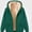 Green, variant on Babcutegg Mens Full Zip Sherpa Lined Hoodie Long Sleeve Fleece Winter Sweatshirt with Pocket Size 3XL
