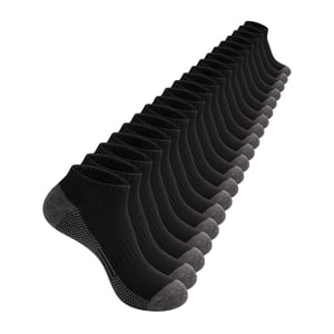 Cooplus Men's Athletic Ankle Socks 10-Pack