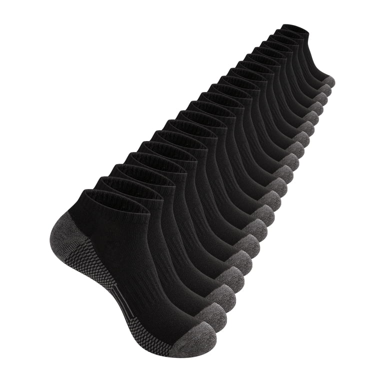 Cooplus Men's Athletic Ankle Socks 10-Pack photo 1
