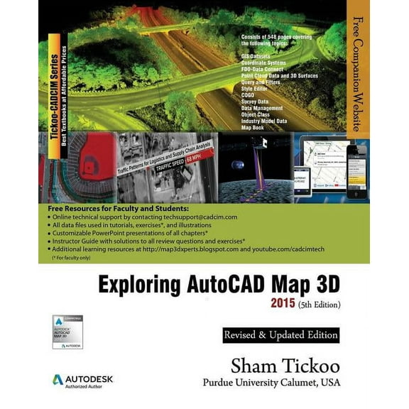 Exploring AutoCAD Map 3D 2015 (Paperback)