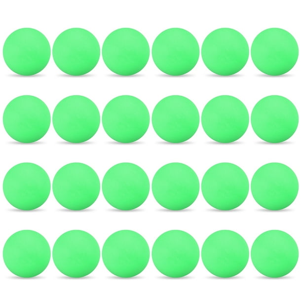 Balones deportivos 24Pcs Pelotas de tenis de mesa de 40 mm Bolas de ping pong Bolas de práctica de e Tomshoo Balones deportivos