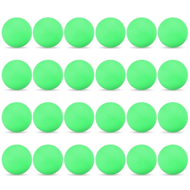 Balones deportivos 24Pcs Pelotas de tenis de mesa de 40 mm Bolas de ping pong Bolas de práctica de e Tomshoo Balones deportivos