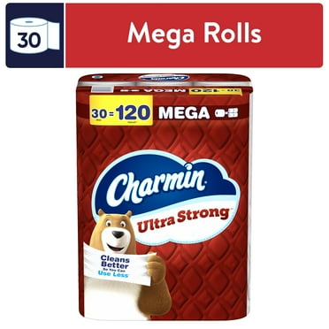 Charmin Toilet Paper Ultra Strong, 30 Mega Rolls