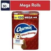 Charmin Toilet Paper Ultra Strong, 30 Mega Rolls