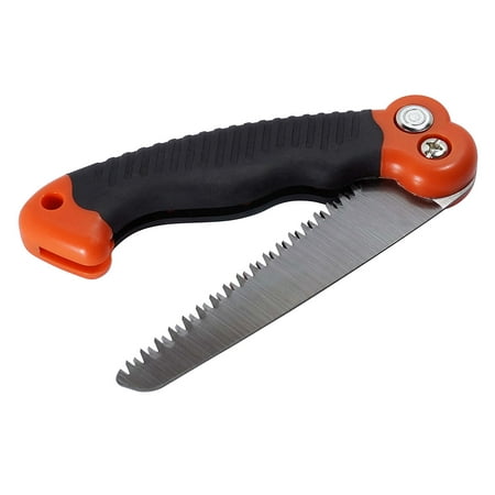 PS185 10.5-Inch Folding Mini Camping/Pruning Saw, Tripe Teeth Saw Blade Design, Triple teeth saw blade design provides a super sharp & effective cutting.., By (Best Folding Camp Saw)