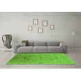 thumbnail image 3 of Ahgly Company Indoor Rectangle Oriental Green Industrial Area Rugs, 4' x 6', 3 of 4