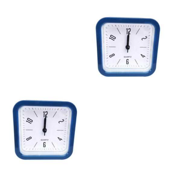 Advancent Despertador luminoso de cabecera, reloj Digital sin tictac, funciona con pilas, portátil, táctil, Snooze, relojes de escritorio Type3 NO3
