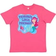 thumbnail image 3 of Inktastic Mommy's Little Mermaid Youth T-Shirt, 3 of 5