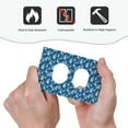thumbnail image 4 of Disketp Sea Water Wave Decorative Light Switch or Outlet Wall Plate with Safety Cover-Style S, 4 of 6