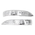 thumbnail image 1 of Side Mirror Indicator Lamp, 2pcs Rearview Mirror Turn Signal Light Left Right Transparent Lens Heat Resistant  For Car, 1 of 8