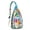 White-10, variant on Training Essential Sling Backpack - Sports Print Shoulder Bag for Baseball, Football & Athletic Gear