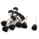 thumbnail image 1 of 12 Piezas de Reemplazo de Cepillo de Copa de Nylon Suave Negro de 15 mm de Diámetro para Herramienta Rotativa, 1 of 1