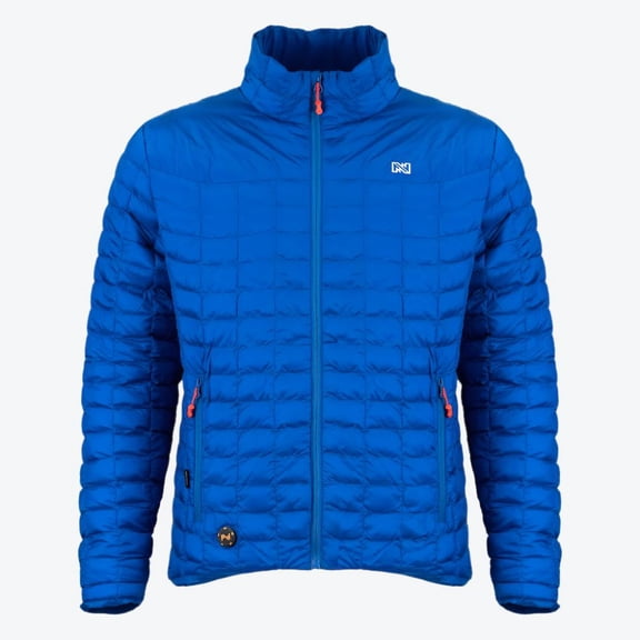 Mobile Warming Backcountry Heated Jacket for Men, 3 Heat Zones, PrimaLoft Synthetic Down Core, Lightweight Nylon Shell