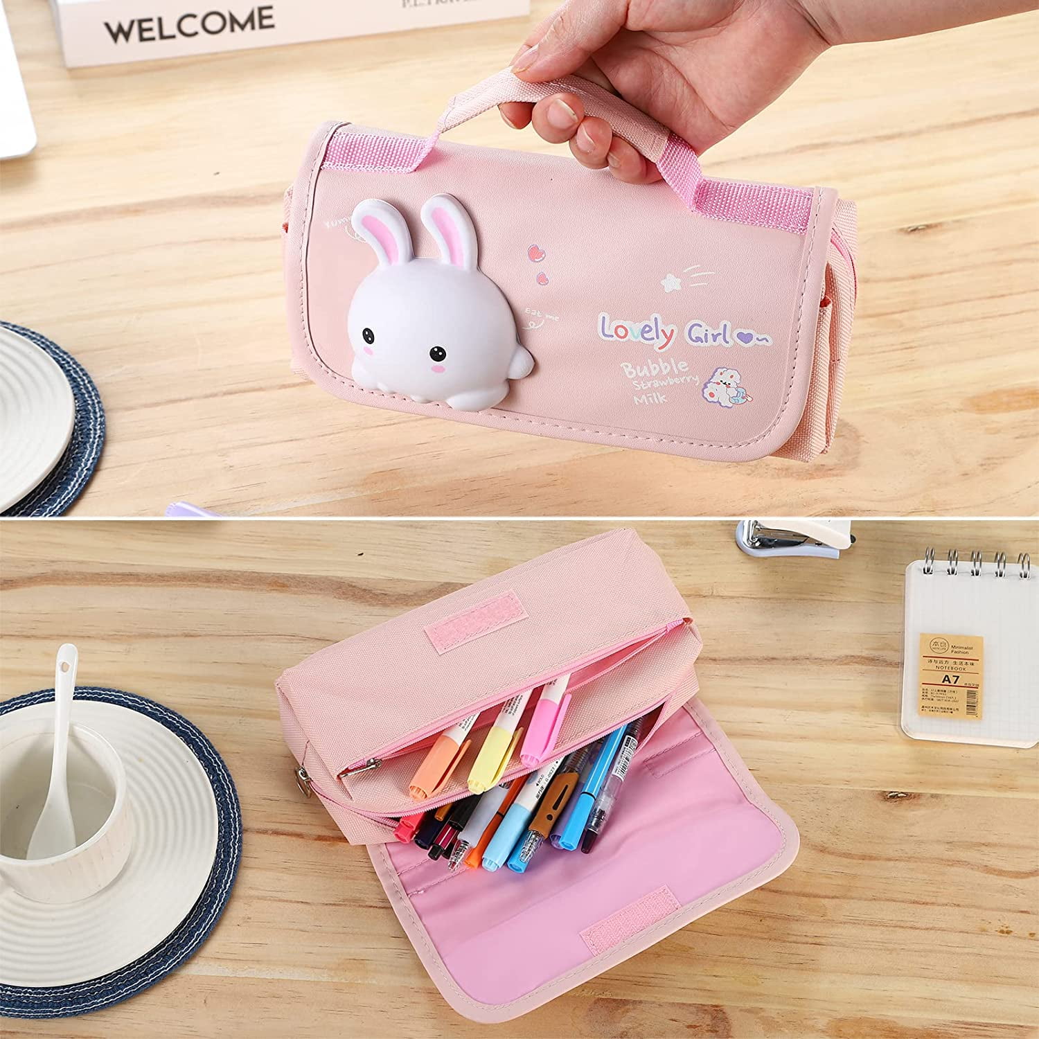 Kawaii Proud To Be A Nurse Pencil Cases for Girls Boys Large Capacity  Health Care Nursing Pencil Pouch School Supplies