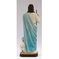 thumbnail image 6 of Good Shepherd Jesus Christ Lord Catholic Religious Gifts Resin Colored 8 Inch Statue Figurine Decoration, 6 of 8