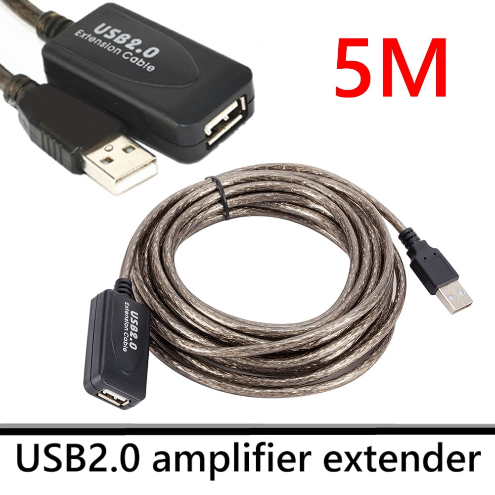 30Ft 10M USB 2 Extension Repeater Cable Signal Booster A Male To A Female G 
