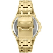 Armitron Men's Round Dress Gold/Black Bracelet Strap Watch