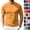 01# Earthy Yellow, variant on Men's Short Sleeve Mock Neck Pullover Sweaters Casual Stylish Slim Fit Basic Top Silk-Like Fabric,Mint Green L
