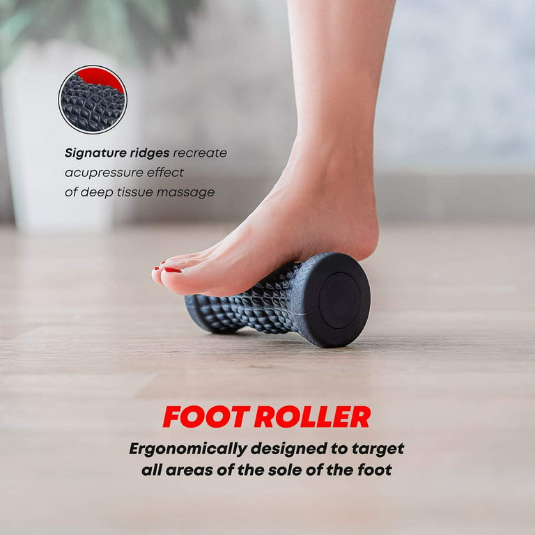 Foam Roller for Physical Therapy | Deep Tissue Muscle Roller Set -  Includes: Back Roller x2, Massage Roller, Massage Ball, Foot Roller - Foam  Roller
