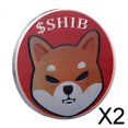 thumbnail image 1 of Monedas conmemorativas,monedas de recuerdo shiba inu dogecoin ,juguete regalo coleccion moneda conmemorativa 40mm,Colección de arte de monedas coleccionables Dogecoin 2 piezas, 1 of 8