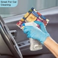 thumbnail image 4 of Yayeee 6 Pack Kitchen Dish Cloths Set for Washing Soft Drying Absorbent Microfiber Towels, Blue Jam, 4 of 9
