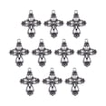 thumbnail image 1 of 10 abalorios de estilo BLESIY Dijes colgantes con crucifijo, 1 of 8