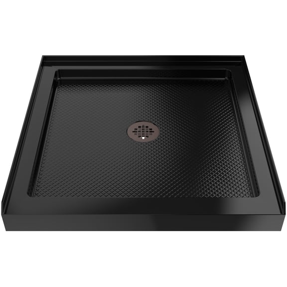 Dreamline 11DN3636-88C06 Slimline 36" X 36" Square Shower Base - Oil Rubbed Bronze with
