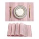 thumbnail image 1 of Set de 4 Manteles Individuales Leetaltree Rosa Misty 46x30cm Resistentes al Calor, 1 of 9
