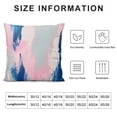 thumbnail image 5 of JEUXUS  Abstract Blush and Blue Throw Pillow Covers Cozy Square Throw Pillowcases Home Decor for Bed Couch Sofa Living Room Cushion Cover  One Size, 5 of 5