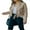 Beige, variant on Womens Faux Suede Tassel Fringe Jacket Long Sleeve Cropped Moto Biker Coat Slim Fitted Short Motorcycle Outwear