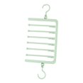 thumbnail image 1 of Percha para pantalones vaqueros, antideslizante, multiusos, ahorra espacio Verde 6 capas, 1 of 9