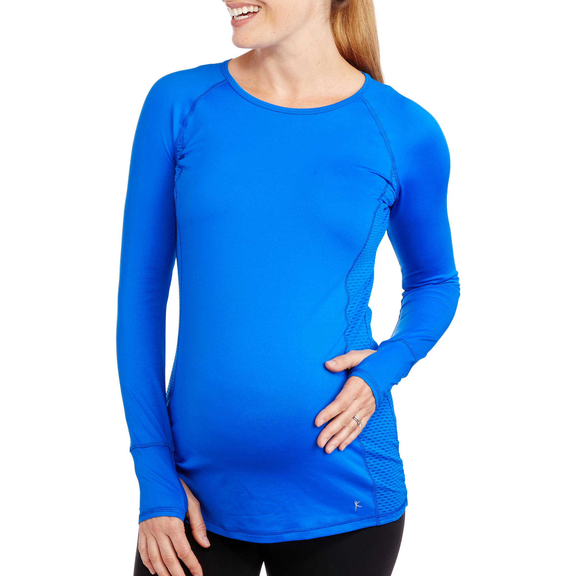 Great Expectations Maternity Yoga Pants with Roll Down Waistband
