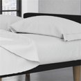 thumbnail image 2 of DHP Ensemble de Draps pour Futon et Canapé-Lit Simple en Microfibre Brossée 90 GSM en Blanc, 2 of 3