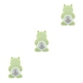 thumbnail image 2 of Juguete de larga duración para gato Greeniant resistente a mordeduras molar realista ejercicio interactivo Verde, 2 of 6