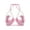 Light Pink, variant on Women Shiny Shell Bra Tops Summer Bikini Beach Halter Neck Bra Tops for Swimming Swimwear Light Pink M
