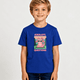 thumbnail image 2 of Boys Graphic T Shirt Cute Axolotl Animal Short Sleeve Kids Tees Funny Cartoon Style 100% Cotton Soft Child Tops 4-13Y, 2 of 5