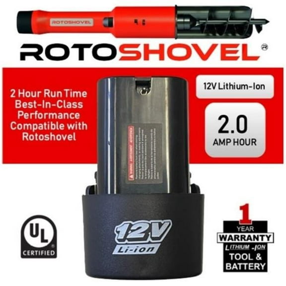 RotoShovel  Replacement Battery for Rotoshovel