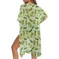thumbnail image 5 of HELLHERO Polyester Bathing Suit Cover Up for Beach Casual Free Size Casual Lightweight Swimsuit Cover Up Pickle Jar, 5 of 6