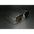 thumbnail image 3 of Mont Blanc MB 0069S Metal Unisex Aviator Sunglasses Gold 60mm Adult, 3 of 6