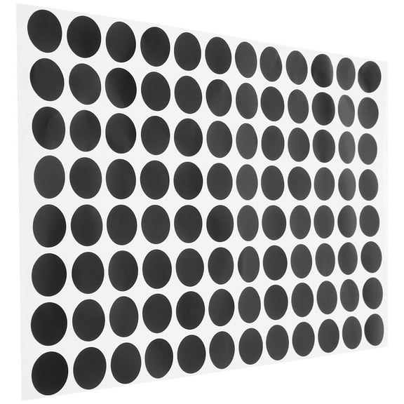 HOMEMAXS Black Self-Adhesive Pool Table Dots for Snooker Decor 1 Sheet Wide Use Range Precise Cutting