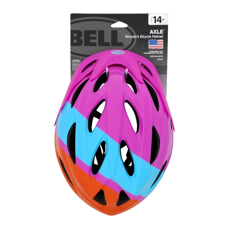 Bell - Brandclub - Bell Axle Women's Bicycle Helmet, Simple Stripe,  54-61cm, Ages 14+