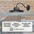 thumbnail image 2 of AFX  Gilbert LED Outdoor Sconce Textured Grey - 7", 2 of 4