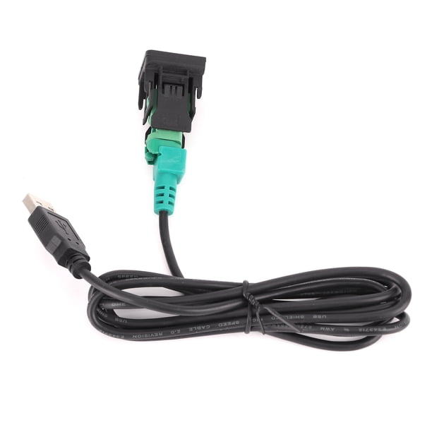 Adaptador de reproductor de CD, adaptador de cable USB estéreo, botón de interruptor USB, cable adaptador de radio, diseño de última generación