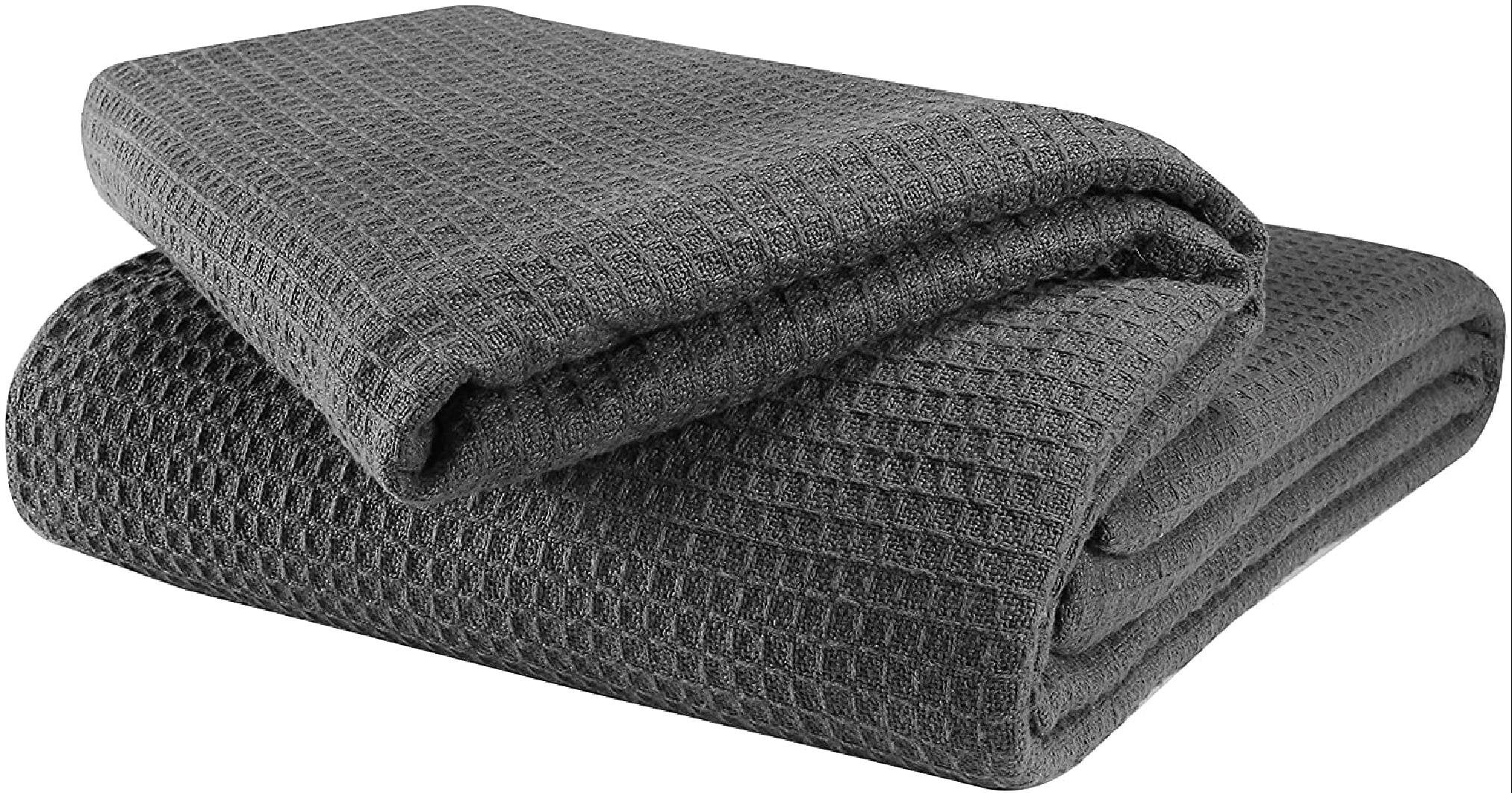 Eurotex 100 Cotton Blanket Queen 90 X 90 Inches Summer Lightweight