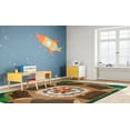 thumbnail image 6 of Joy Carpets Kid Essentials Campfire Fun 7'8" x 10'9" Indoor Area Rug in Color Multi, 6 of 11