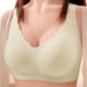 thumbnail image 1 of Sujetador Inalámbrico Ajustable de Color Sólido de las Mujeres de Cuatro Filas Empuja Respirable sin Anillo de Acero, Empuja los Sujetadores para las Mujeres sin Uso Diario, 1 of 6